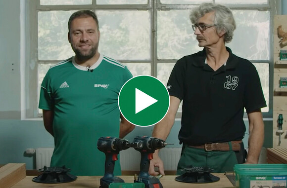 Filmy instruktażowe i katalogi SPAX do budowy tarasów