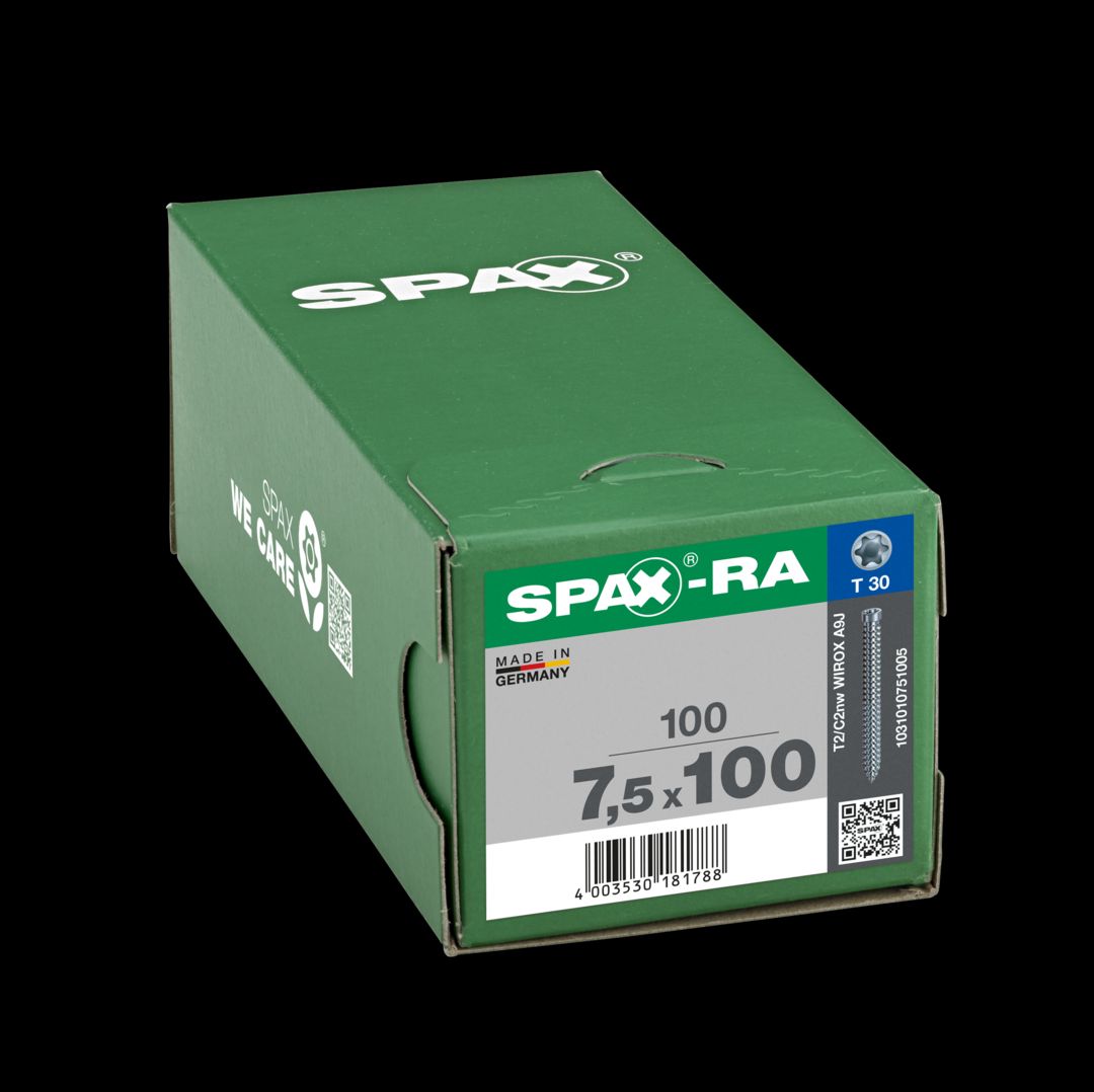 SPAX®-RA (RW)  drewno kotwa ocieżnicowa