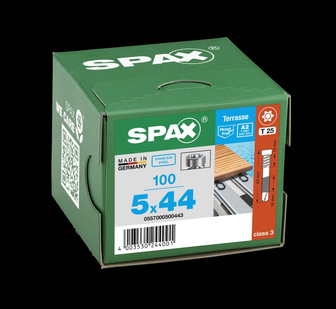 SPAX® D A2 do konstrukcji aluminiowej