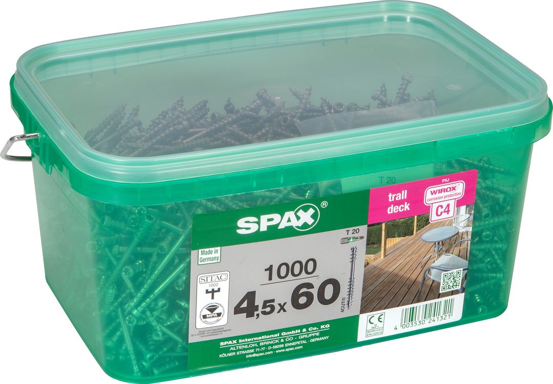SPAX® D ocynk wkręt do tarasów