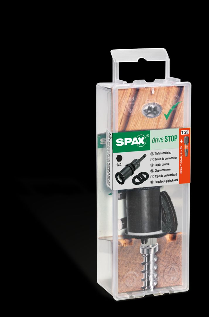 SPAX® D Uchwyt z ogranicznikiem