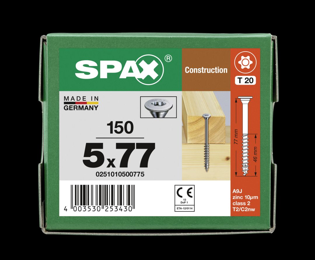 SPAX talerzowy 5 T-STAR plus