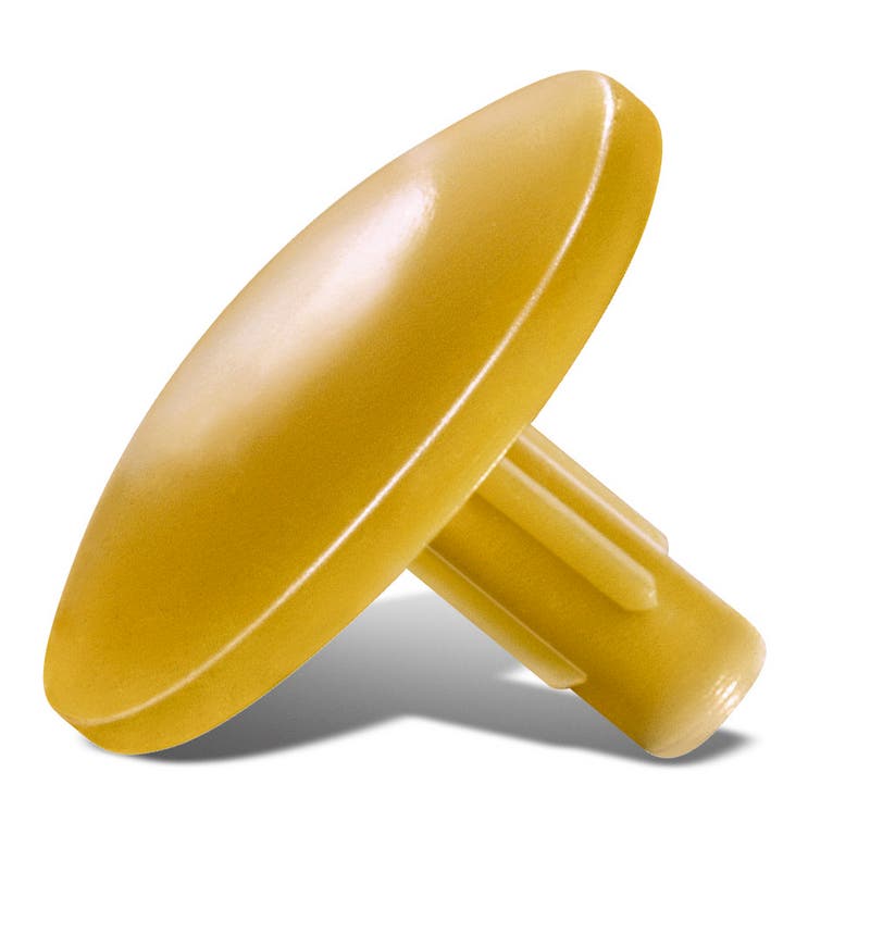 Zaślepki z tworzywa do wkrętów Spax z otworem