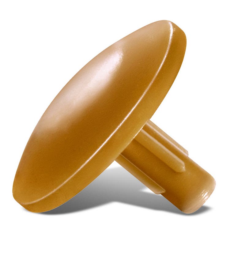 Zaślepki z tworzywa do wkrętów Spax z otworem